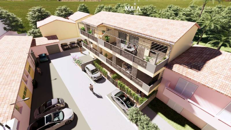 Conception d'un immeuble collectif de 6 appartements à Carqueiranne
