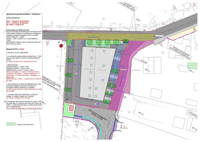 Projet architectural à la Farlède 