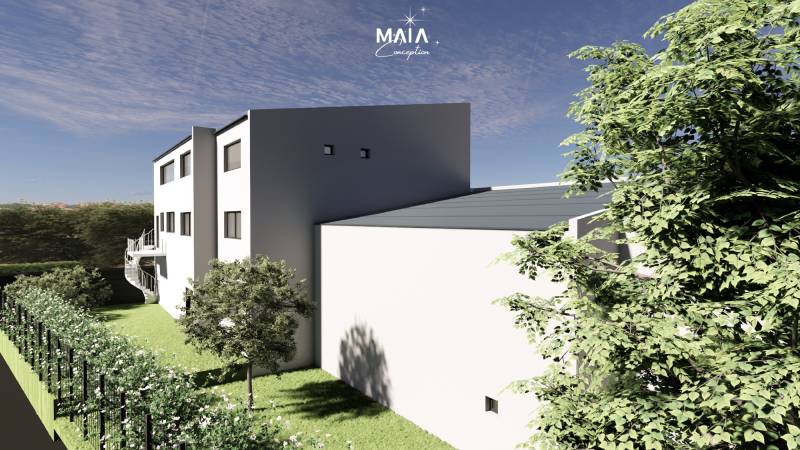 Conception d'un projet architectural dans le Var proche de Hyères