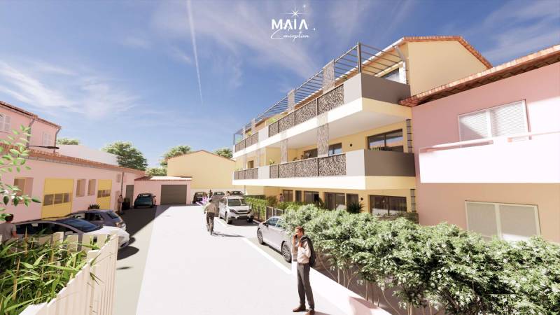 Création d'un immeuble de 6 logements à Carqueiranne proche de Hyères