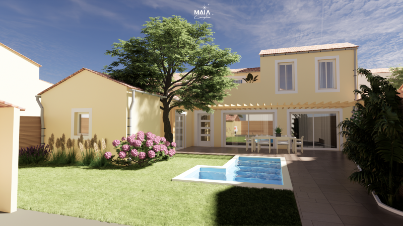 Rénovation des extérieurs réaménagés pour offrir un cadre de vie agréable et préservé dans le Var