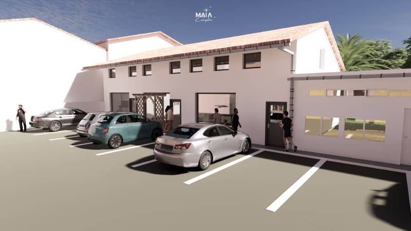 Maitre d'œuvre rénovation d'un entrepôt à Carqueiranne dans le Var